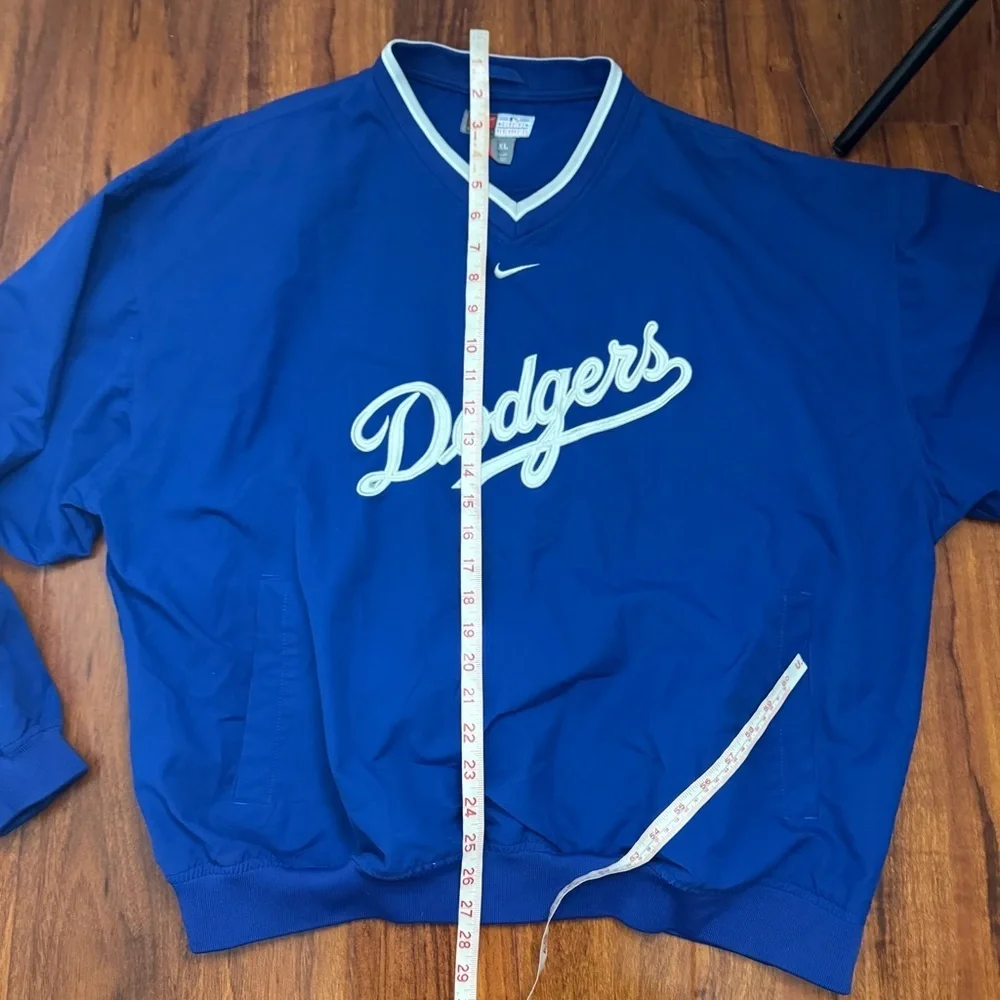 Nike Los Angeles Dodgers Vintage Pullover Windbreaker Jacket Size XL